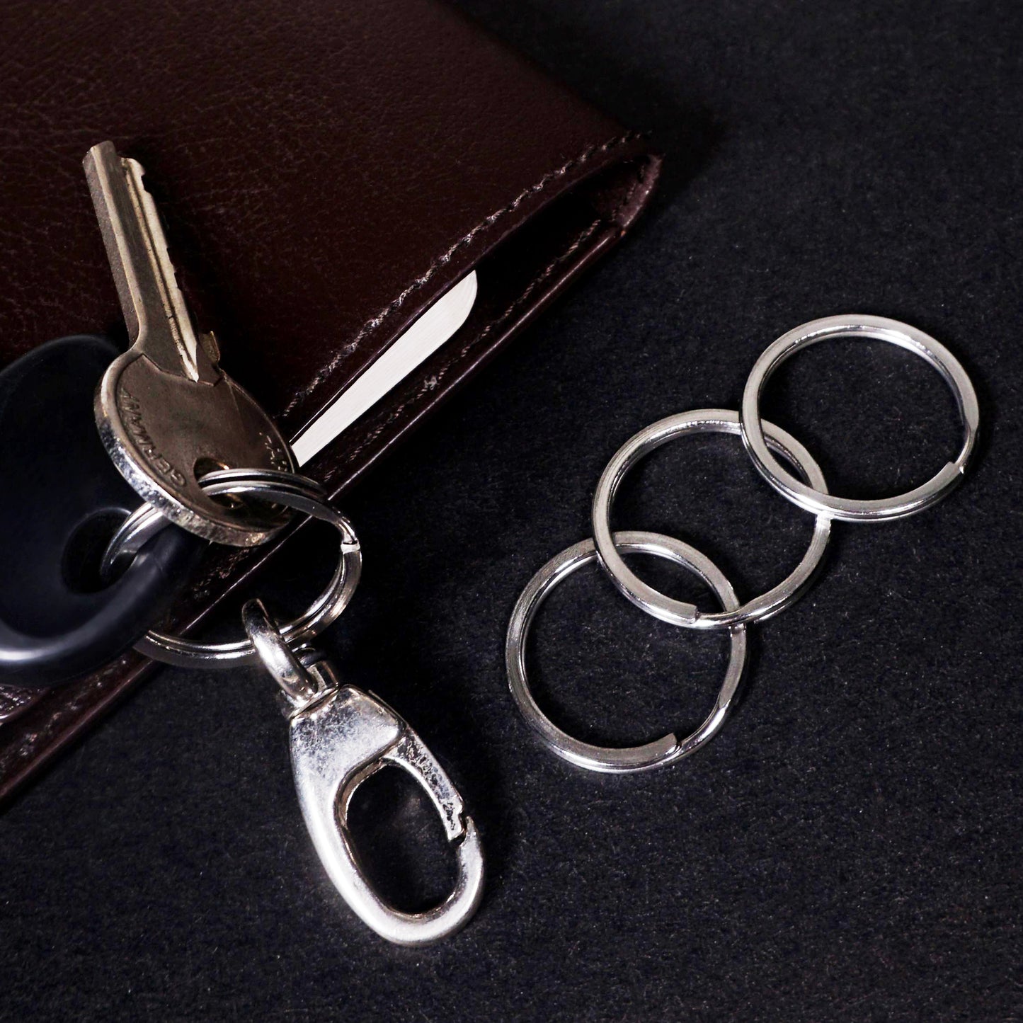 Stainless Steel Keychain Rings
