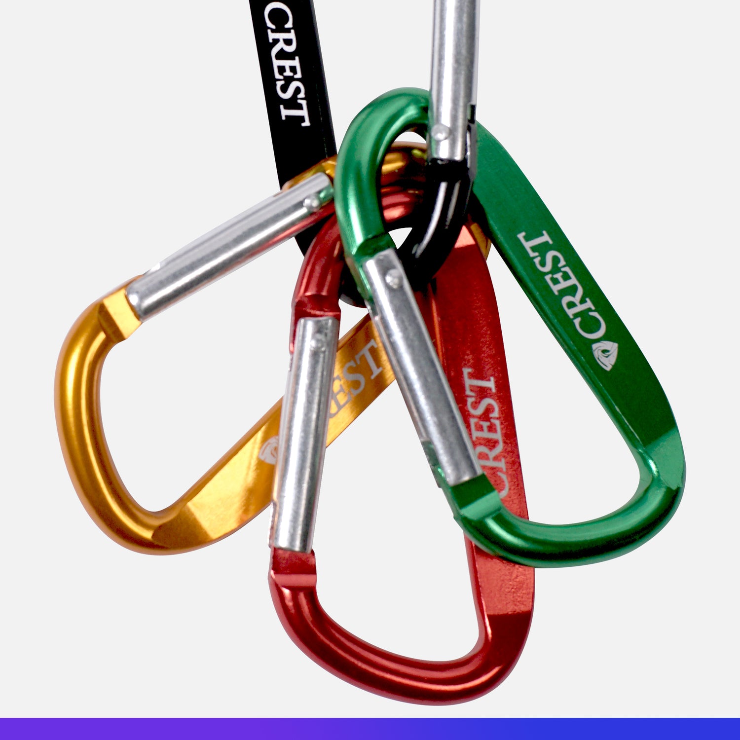 Snap Hook D Shaped Flat Buckle Carabiner – CREST Products